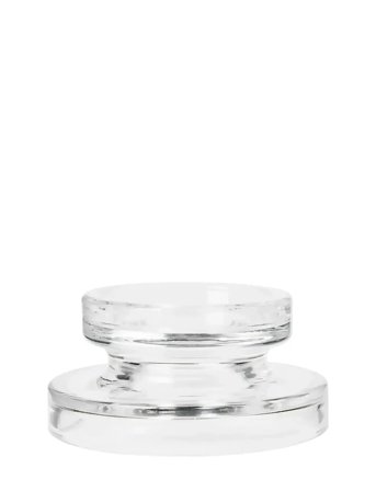 Broste Copenhagen Petra Candle Holder - Nude - H6.5CM