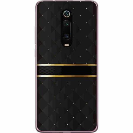 Xiaomi Mi 9t Pro Mjukt Skal - Golden Stripes