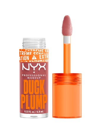NYX Professional Makeup Nyx Professional Makeup Duck Plump Lip Lacquer 03 Nude Swings 7Ml - Nude - 7 ml