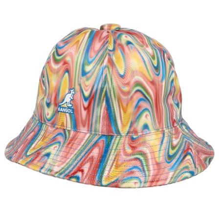 Kangol - Multi bucket Chapeau - Heatwave Casual Pepto/Rainbow Bucket @ Hatstore