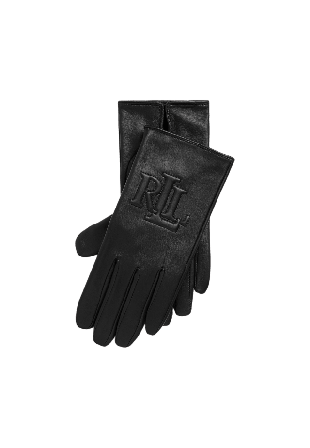 Lauren Ralph Handskar Vantar & Dam Svart L