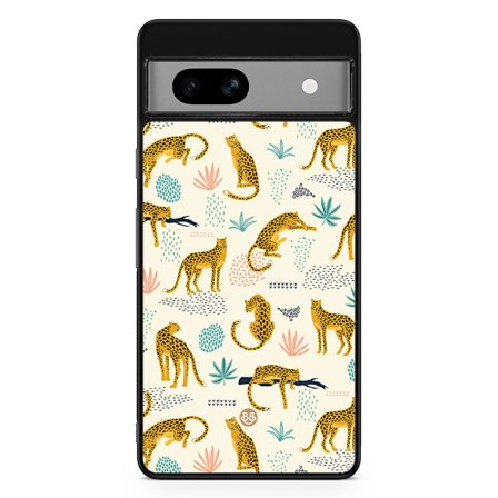 Bjornberry Google Pixel 7a Skal - Tropic Leopards