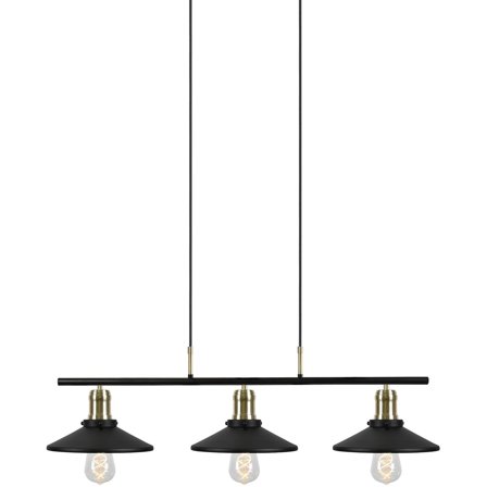 Globen Lighting - Taklampe Disc 3 Svart