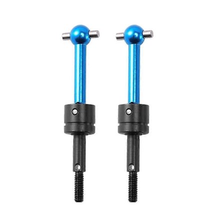 2 st Metall Universal Drivaxel Kardanaxel CVD 53792 för Tamiya TT-01 TT01 TT-02 TT02 TA04 1/10 RC Bil Uppgraderingsdelar