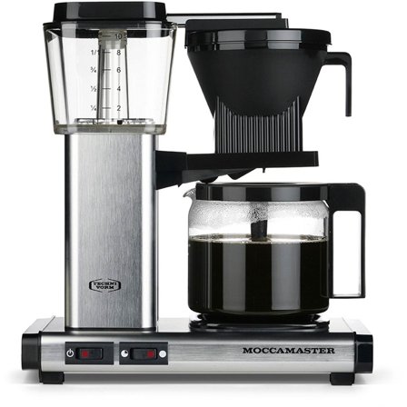 Moccamaster - Kaffetrakter Automatic Polert Sølv