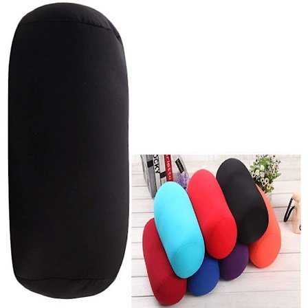 Hals Microbeads Kudde Rese Cap Bolster Case Roll Kudde