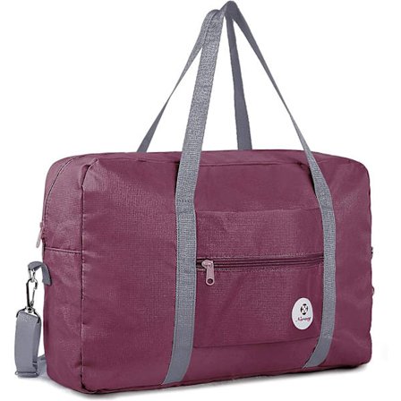 Til flyselskaber Under Sædet Kabinetaske 45x36x20 Sammenfoldelig Rejsetaske Duffel Bag Holdall Tote Håndbagage Overnatning Til Kvinder Og Mænd 25l
