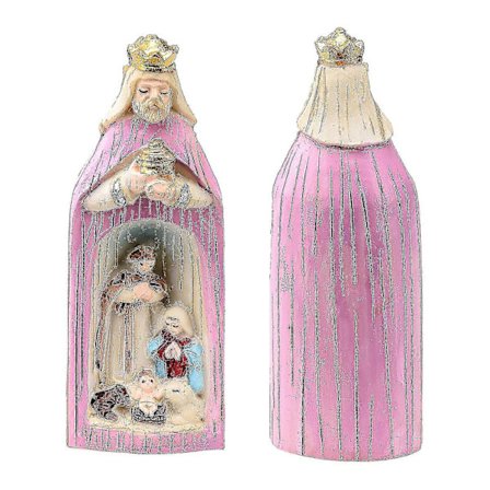 Tre vise menn Julekrybbe Sett Religiøs Julekrybbe Stue Peis Welt[D]