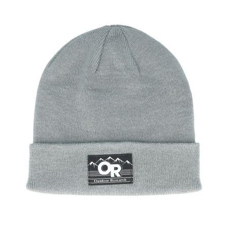 Outdoor Research - Grå cuff Beanie - Juneau Beanie Light Pewter Cuff @ Hatstore