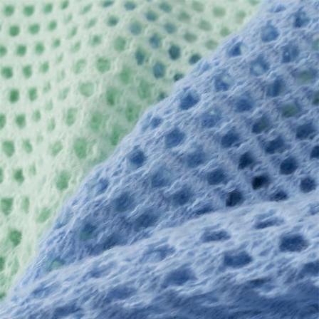 Afslappet strikket frakke hul V-hals farveblok moderigtig kort sweater frakke til kvinder lysegrøn blå fri størrelse