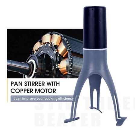 Automatisk pandeomrører med 3 hastigheder, madomrører, bærbar mini automatisk mixer, rustfrit stål, æggepisker, flødeskumspisker