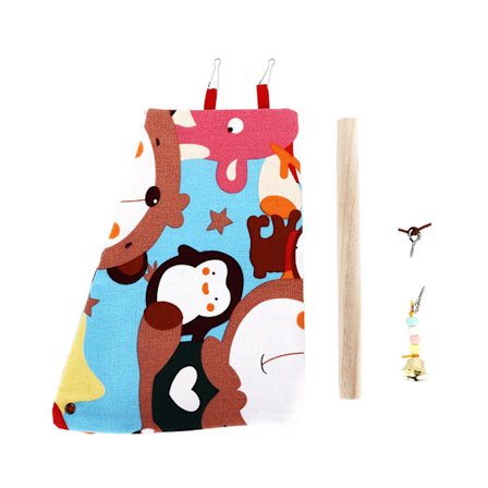 Fugle seng sammenleggbar teltdesign lett bærbar fint utførelse enkel betjening papegøyeseng