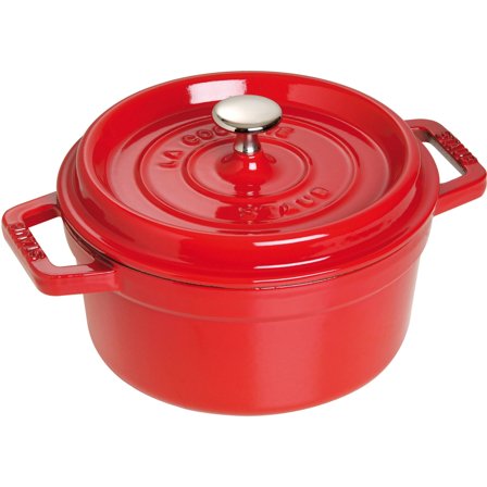 Staub La Cocotte rund cocotte 20cm. 2,2 liter, rød | KitchenOne