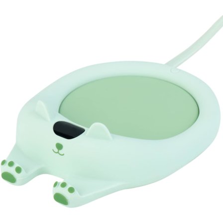 Termosmugg, kaffevärmare, för bordsmugg, kaffevärmare, automatisk avstängning, smart värmeljus, 3 temperaturinställningar, (mugg ingår ej)