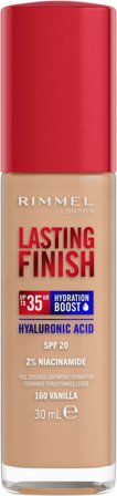 Rimmel Fondotinta Lasting Finish 35h Con Acido Ialuronico 160