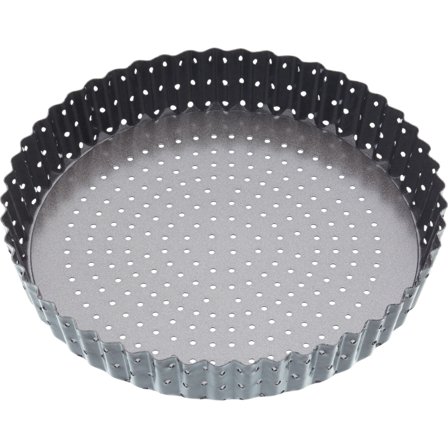 Kitchen craft Master Class Paiform Perforert Non-stick 23x3cm ' - 'Grå