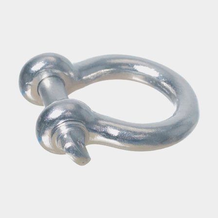 Lyrschackel 1852-Marine, Ø10 mm, 40 mm, rostfritt stål, med gängad vingskruv