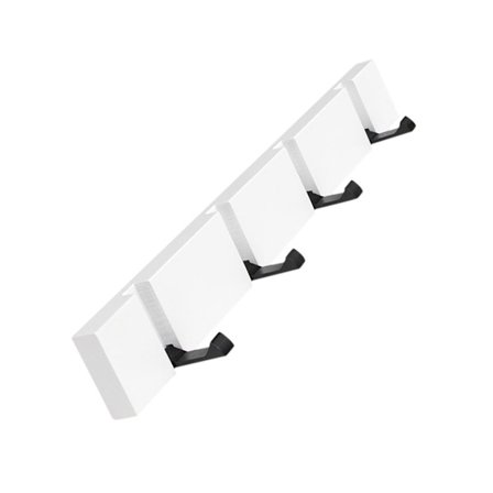 Träkrok för Kläder Dubbel Montering Vikbar Dörr Väggkrok