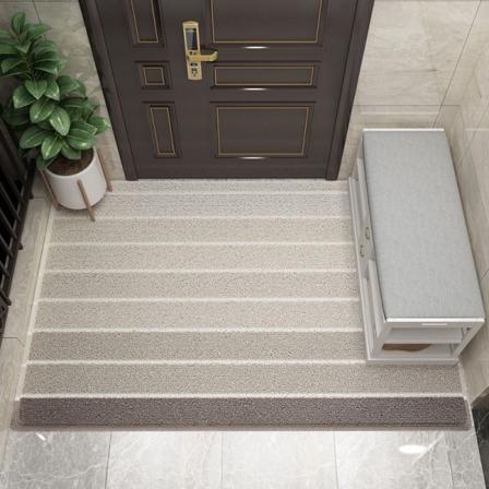 Badematte Sklisikkert absorberende dusjteppe på badet kan kuttes Gray 60CM×90CM