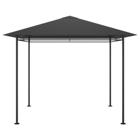 Vidaxl Paviljong 3x3x2,7 M Antracit 180 G/m² Antracit