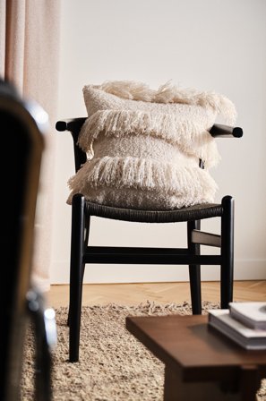 Jotex - Putetrekk 50x50 Cm Naturhvit - RUFUS - Kjøp Pynteputer & trekk hos Jotex