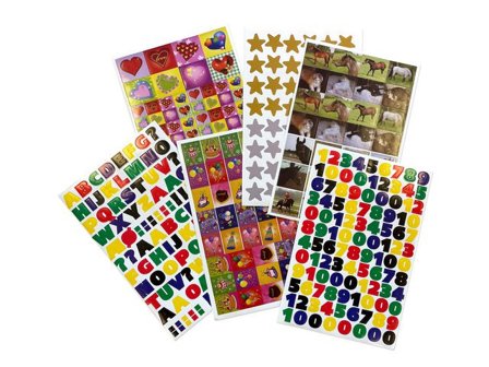 Stickers 480/fp - Lyreco - Skola och förskola - Hobbymaterial - Bokmärken och stickers
