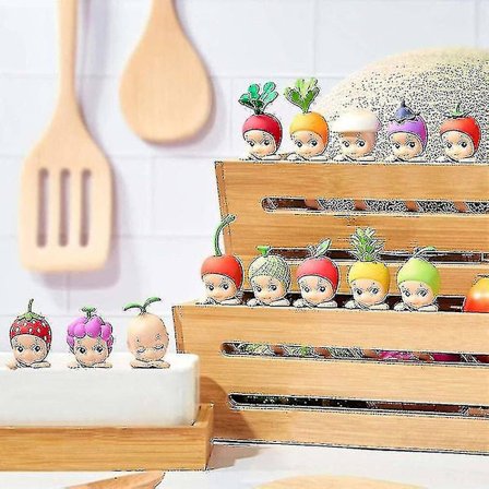 Kawaii Sonny Angel Hippers Harvest Dukker Kewpie Sød Mini Samleobjekt Dukke