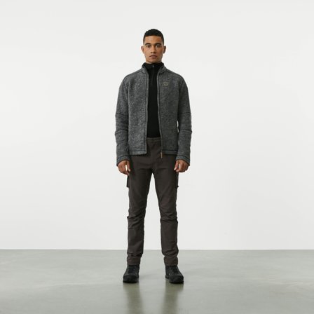 66 North men's Kaldi Tops - Ash Grey - L