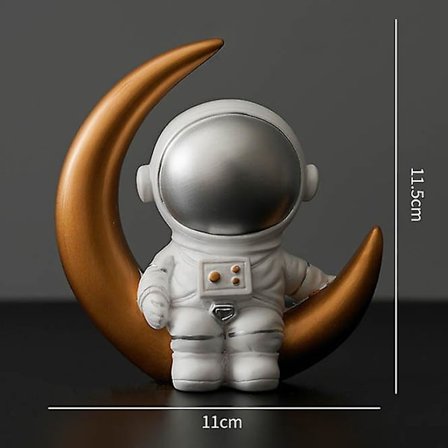 Astronaut Dekor Dekorativa bokstöd Bokhyllor Bokstöd Bokstöd Barn Bokhylla Ring Hållare Rumsinredning Heminredning Kontorsinredning -ES
