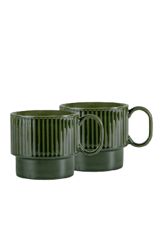 Sagaform Coffee & More temugg, 2-pack Kök matlagning Grön 50CL