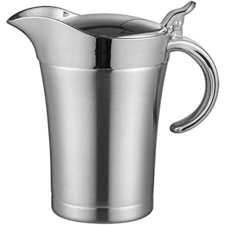 Termos i rustfritt stål Dobbelt isolert, sausbåt med lokk (750 ml)-WELLNGS