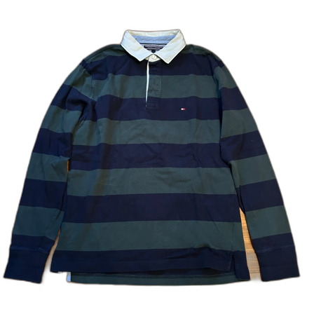 Randig pikétröja från Tommy Hilfiger