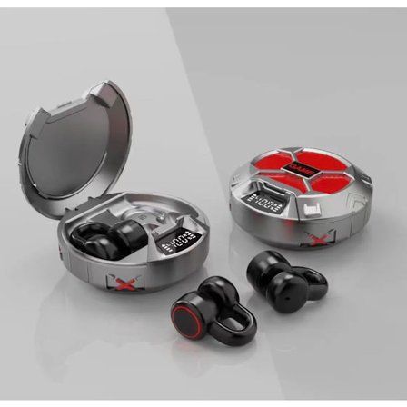 Sann trådlösa Bluetooth-hörlurar K23 Öronklämma Bluetooth 5.3 med batteridisplay