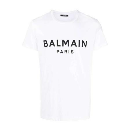 Balmain T-Shirts Hvid, Herre