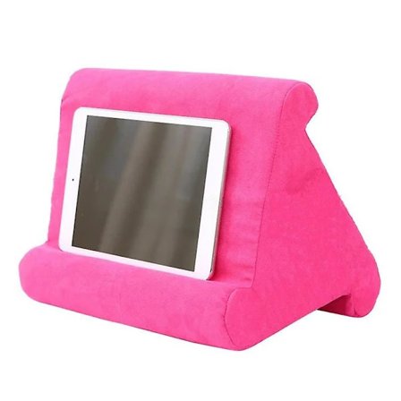 【PP】ZJ-01A Litteä puhelinteline tablettiteline lukutyyny ilman verkkotaskua iPhone 16 / 16 Ultra / Monivärinen ruusu