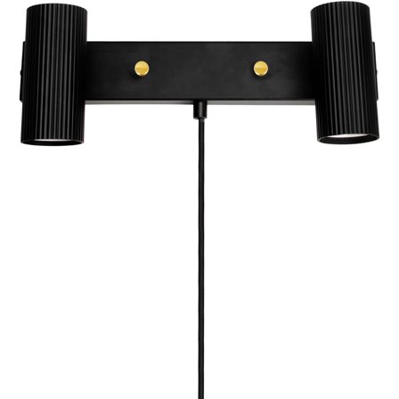 Globen Lighting - Vegglampe Hubble 2 Svart