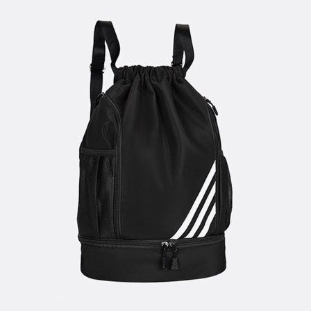 Gym Sportväska Dam Dragsko Väskor Försäljning Skor Yoga Ryggsäck Svart