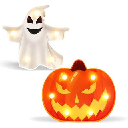 Halloween-dekorasjoner - Halloween-dekor - Gresskar- og spøkelsesdekor