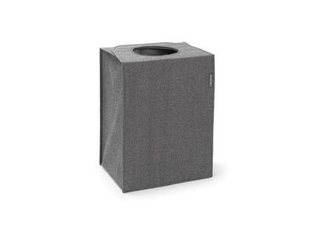 BRABANTIA Tvättkorg Rektangulär 55L Svart - Lyreco - Städ och hygien - Tvättmedel och klädvård - Klädvård