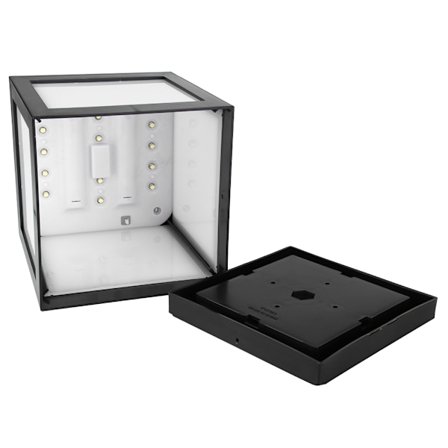 Energieffektiv utebelysning för innergårdstrappa, automatiskt laddande LED-dekor med solceller för utomhusbruk, vattentät stolplampa med intelligent 