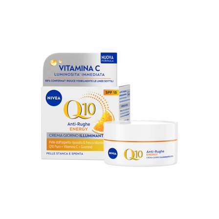 Nivea Q10 Anti-rughe Energy Crema Viso Giorno Illuminante Spf 15