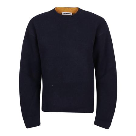 Jil Sander Sweater CN LS Blå, Dame