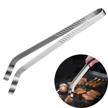 Grillklype BBQ Grilltang Spatel Brød Kjøtt Stekt Mat Baking Rustfritt stål