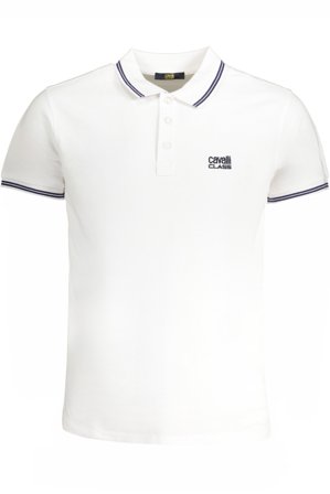 Cavalli Class Polo Maniche Corte Uomo Bianco