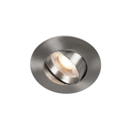Hide-a-Lite Comfort Twist Quick ISO Downlight 6,5 W, 470 lm, 2700-4000 K Børstet stål, Belysning