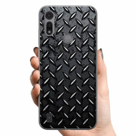 Motorola Moto E6i Tpu Mobilskal Metalliskt Mönster