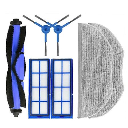 För RoboVac L70 Hybrid Rulle Sidoborste Hepa Filter Mopp Robotdammsugartillbehör Reservdel