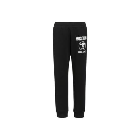 Moschino, Trousers on a sweatshirt Zwart, Heren, Maat:S