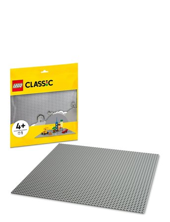 Grå Byggeplade 11024 Grey LEGO