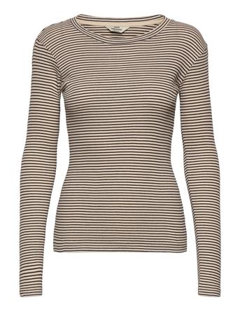 2X2 Cotton Stripe Tuba Top Patterned Mads Nørgaard
